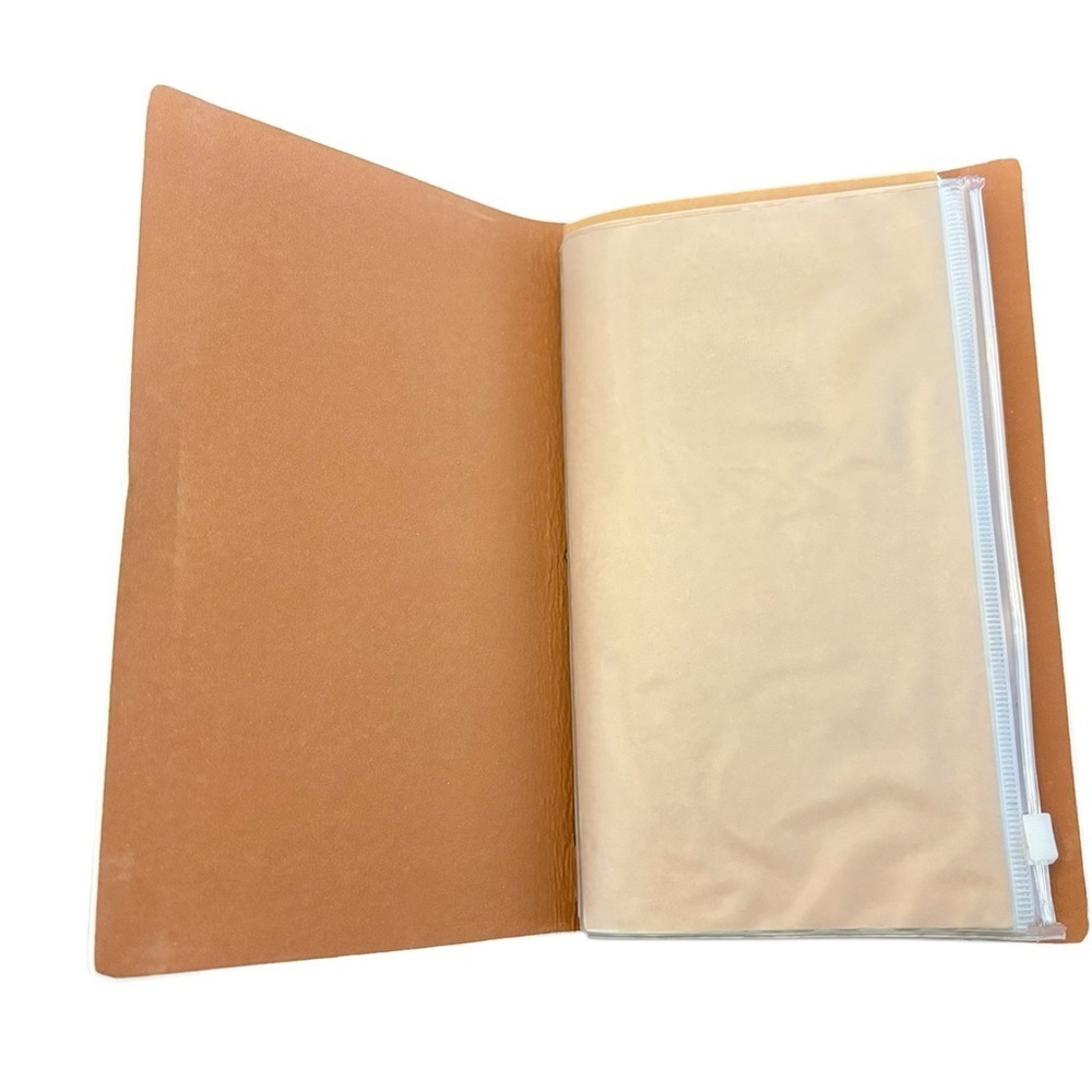 Travelers Notebook Journal Refillable Faux Leather A3 Zodiac Pisces Turquoise - Picture 3 of 7